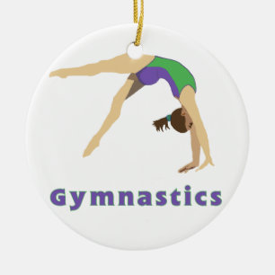 Gymnastprydnad Julgransprydnad Keramik