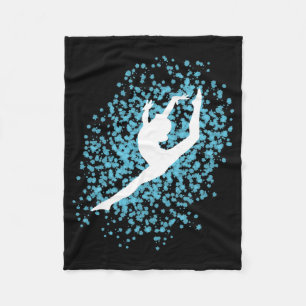GymnastSilhouette Fleecefilt