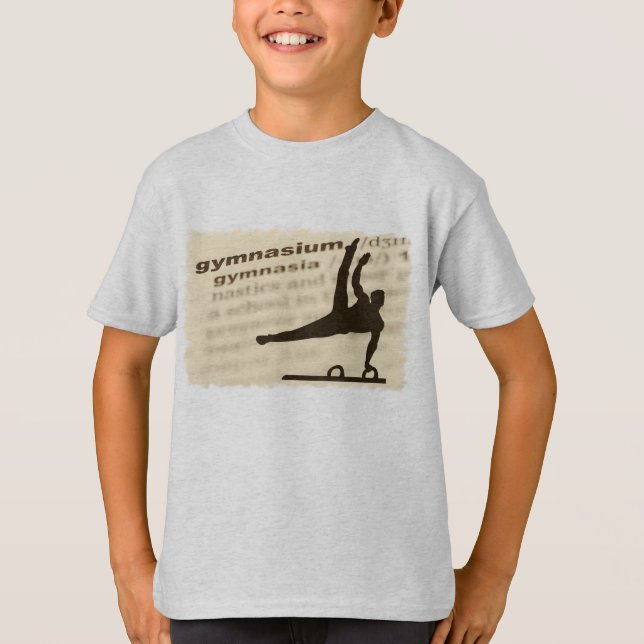 Gymnastt-skjorta Tee Shirt (Framsida)