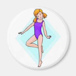 Gymnasttryck Magnet