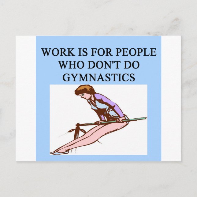 gymnismens glädje vykort (Framsida)