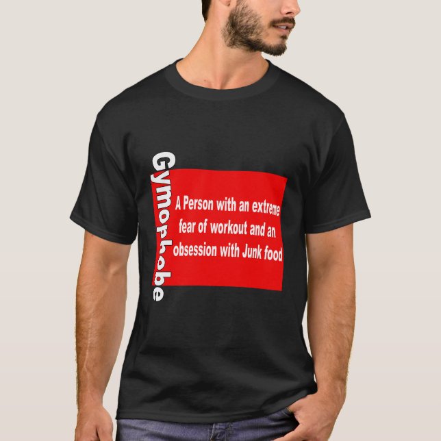 Gymofobe T Shirt (Framsida)