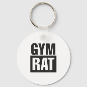Gymrat - Träning - Flit - Fitness - Motivation Nyckelring
