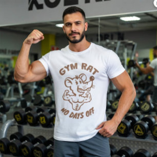Gymråtta - Rolig Fitness Tränings Bodybuilding T Shirt