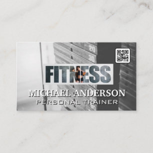 Gymvikter Fitness Hälsa Personlig tränare Visitkort