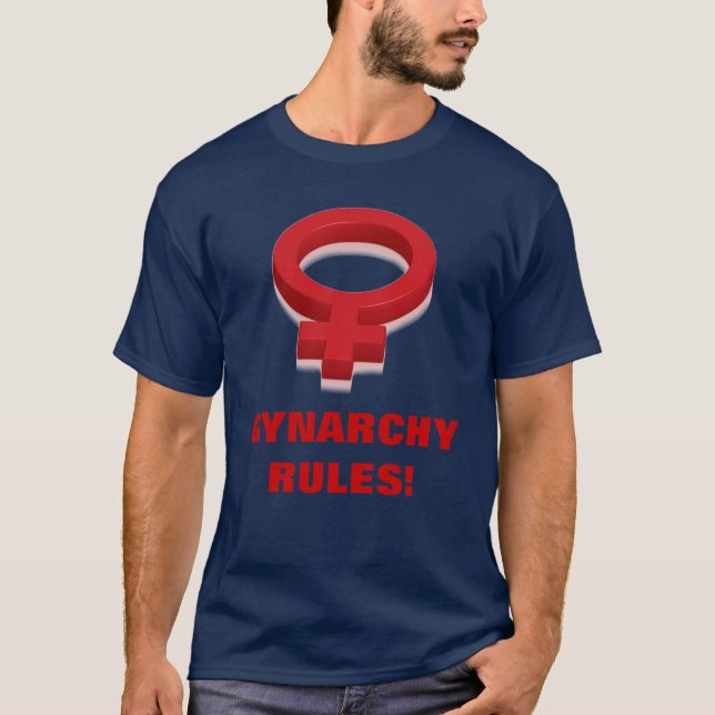GYNARCHYREGLER! T-SHIRT (Framsida)