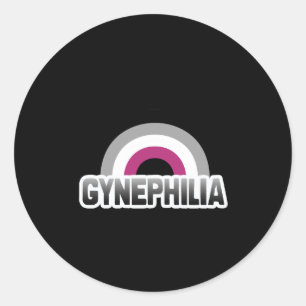 GynefiliPridet Runt Klistermärke