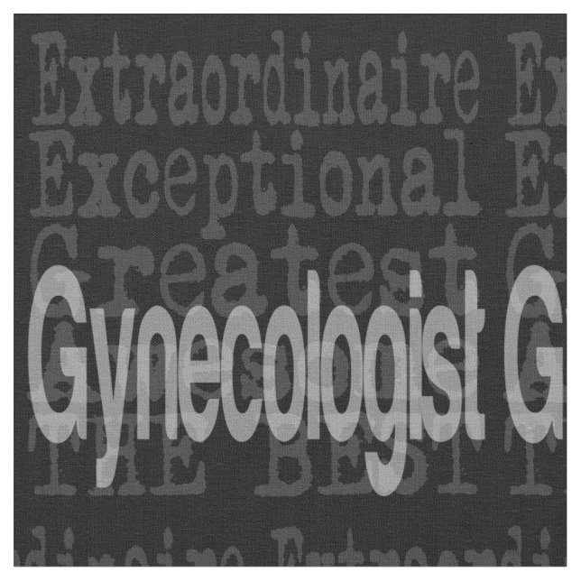 Gynekolog Extraordinaire Tyg (Närbild)