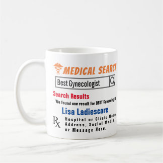 Gynekolog Funny Search Gift Mugg