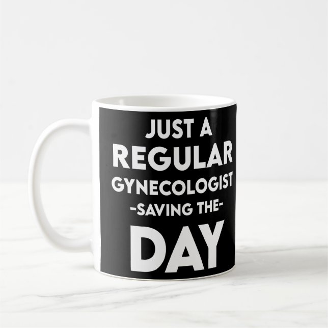 Gynekolog Gynecology Doktor Md 4 Kaffemugg (Vänster)