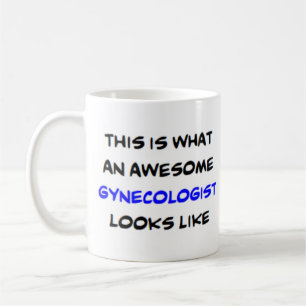 gynekolog i fantastisk kaffemugg
