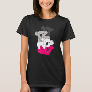 Gynephilia Flagga Pile Pride Lgbtq Koalas Gynephil T Shirt