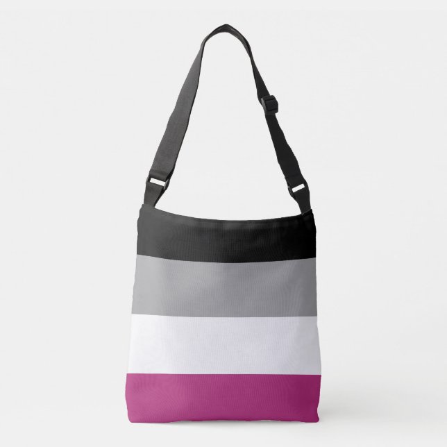 Gynephilia Pride Flagga Axelväska (Framsida)