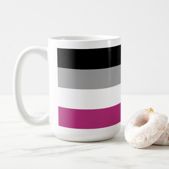 Gynephilia Pride Flagga Kaffemugg (Med munk)