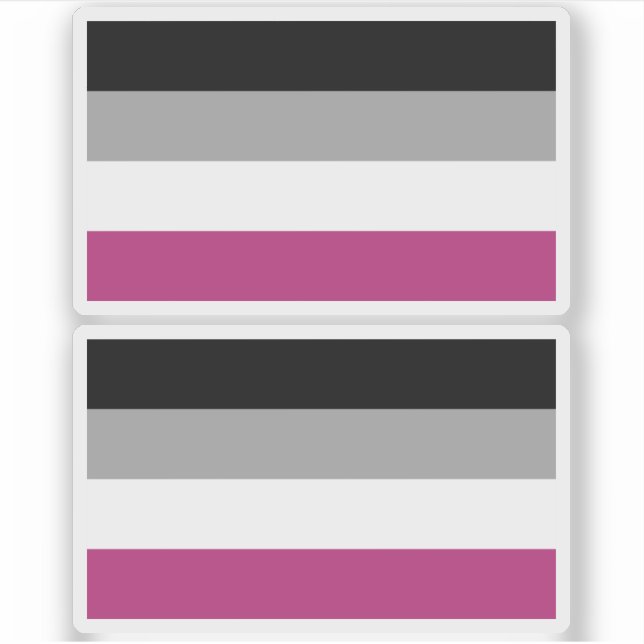 Gynephilia Pride Flagga Klistermärken (Framsida)