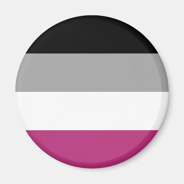 Gynephilia Pride Flagga Magnet (Framsidan)