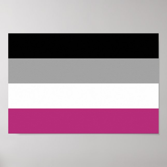 Gynephilia Pride Flagga Poster (Framsidan)