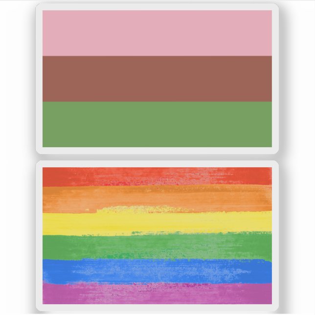 Gynosexuell stolthet klistermärken (Framsida)