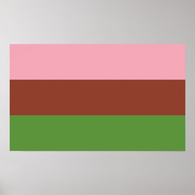 Gynosexuell stolthet poster (Framsidan)