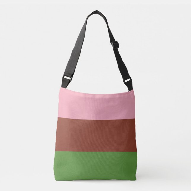 Gynosexuell stolthetsflagga axelväska (Framsida)