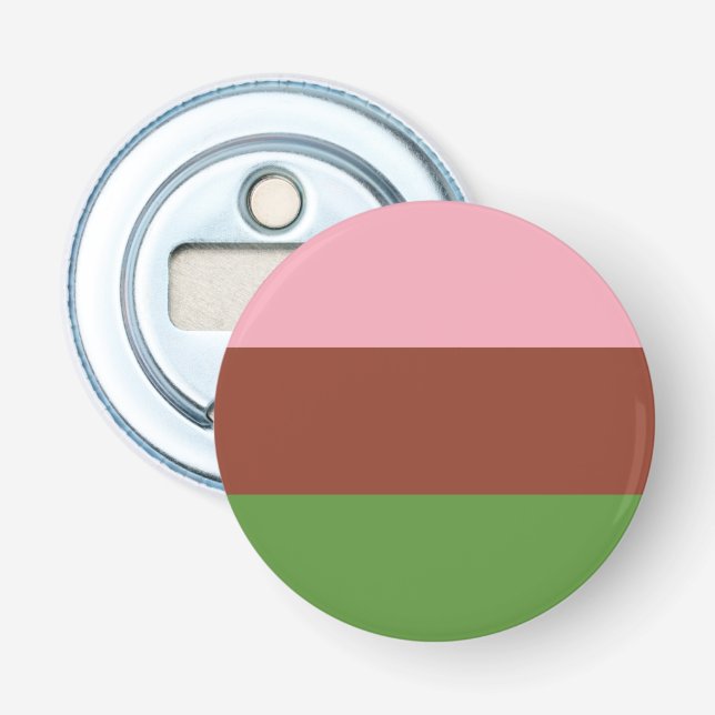 Gynosexuell stolthetsflagga flasköppnare (Framsidan)