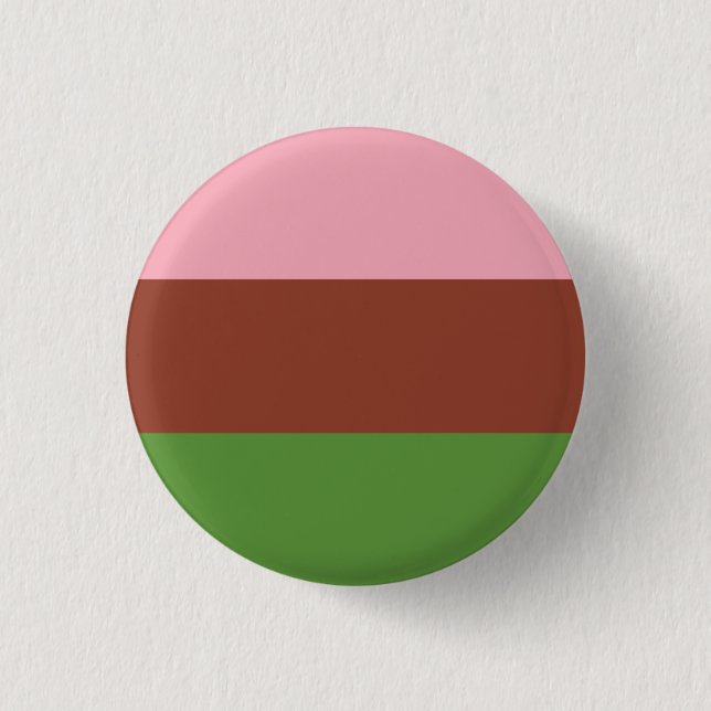Gynosexuell stolthetsflagga knapp (Framsida)