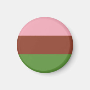 Gynosexuell stolthetsflagga magnet