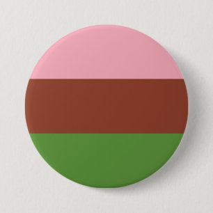 Gynosexuellt Pride Flagga Knapp
