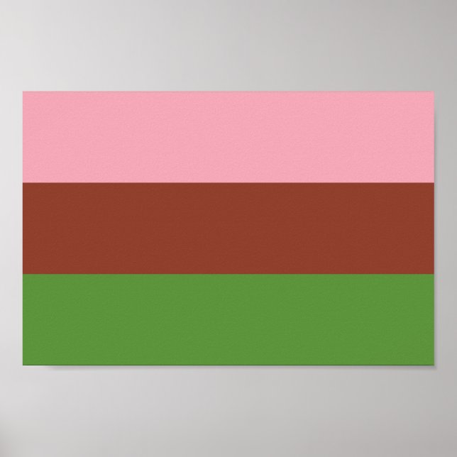 Gynosexuellt Pride Poster (Framsidan)