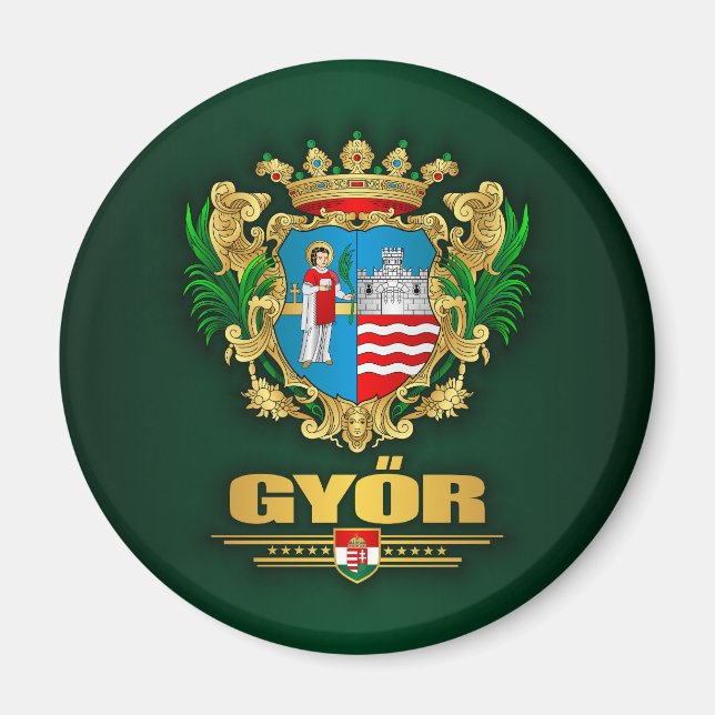 Gyor COA Magnet (Framsidan)