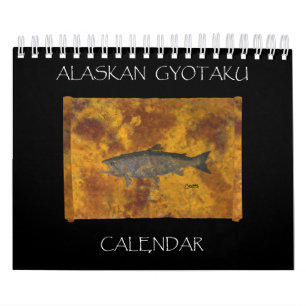 Gyotaku - liten kalender