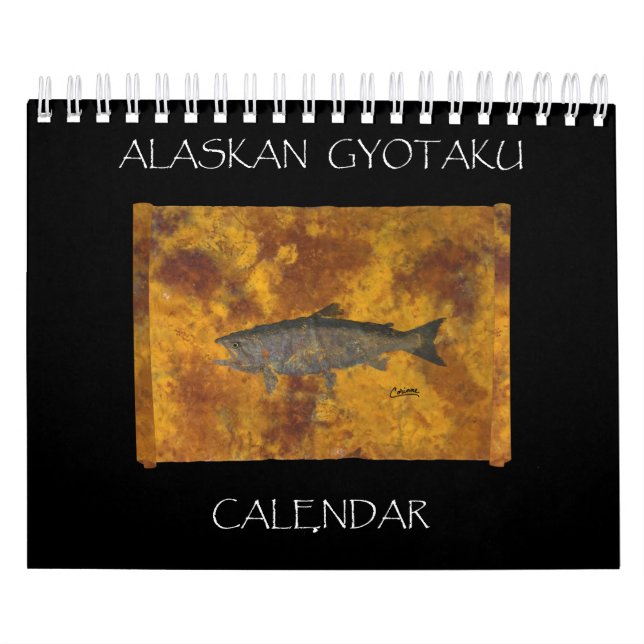 Gyotaku - liten kalender (Omslag)