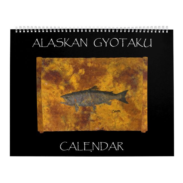 Gyotaku - stor kalender (Omslag)