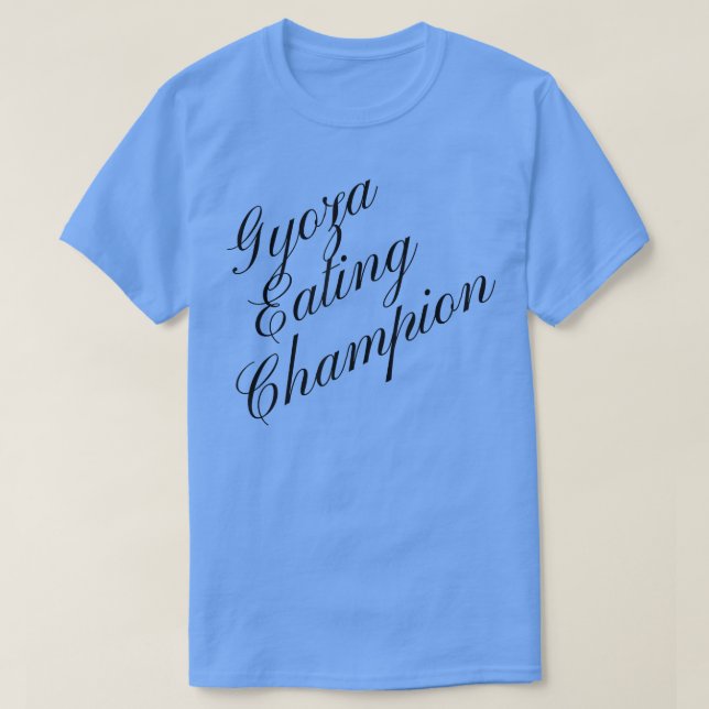 Gyoza Eating Champion Competitive Food Eating Cont T Shirt (Design framsida)