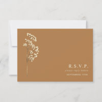 Gypsophila Stem Botanical Goldenrod Bröllop