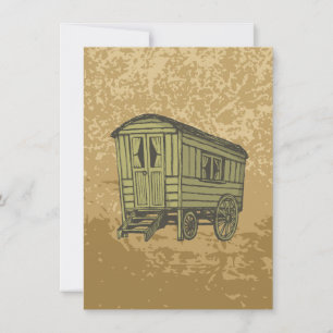 Gypsy caravan-vagn
