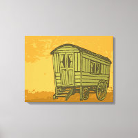Gypsy caravan-vagn