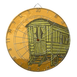 Gypsy caravan-vagn piltavla