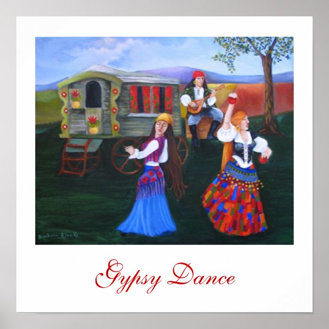 Gypsy Dance Poster (Framsidan)