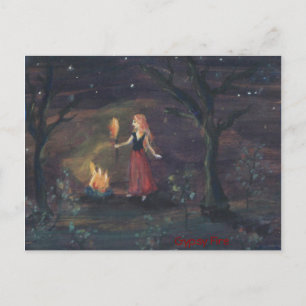Gypsy Fire Vykort