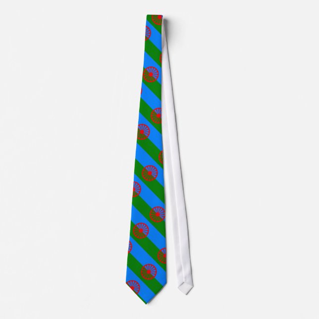 Gypsy Flagga Icon Tie Slips (Framsida)