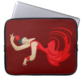 Gypsy Flamenco Dancer Laptop Fodral