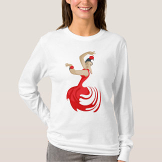 Gypsy Flamenco Dancer T Shirt