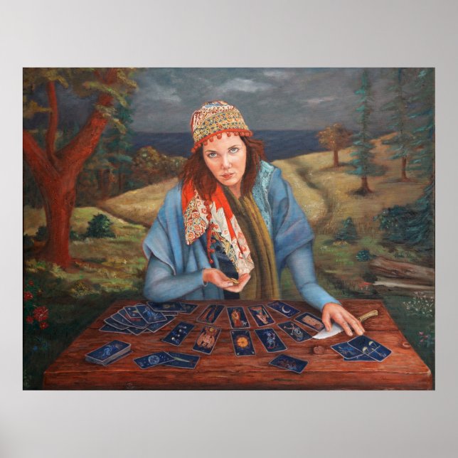 Gypsy Fortune Teller Poster (Framsidan)