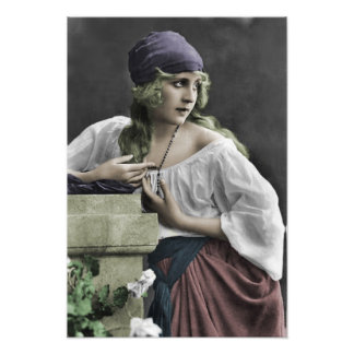 Gypsy Girl Fototryck