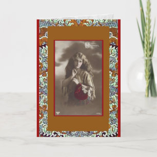 GYPSY Girl Greeting Card Kort