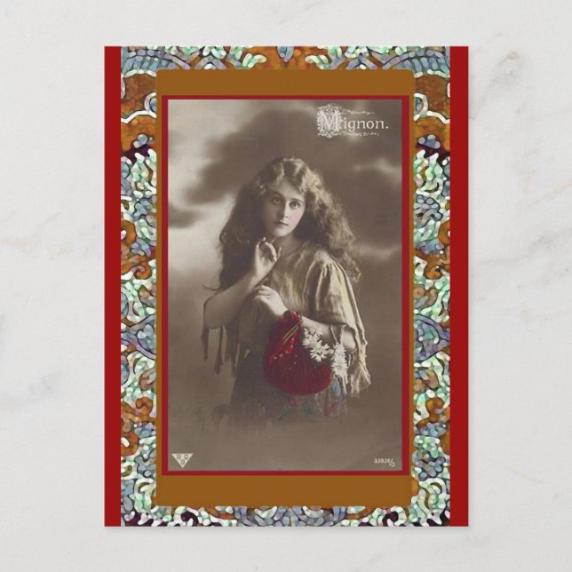 GYPSY Girl-vykort Vykort (Framsida)