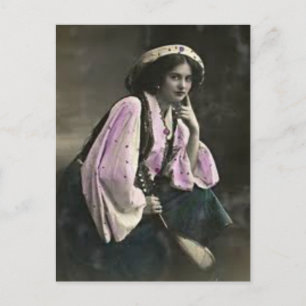 Gypsy Girl-vykort Vykort