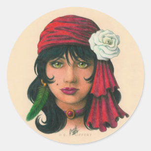 Gypsy II Runt Klistermärke