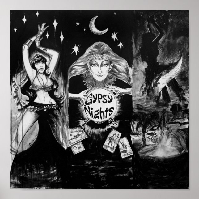 Gypsy Nights Poster (Framsidan)